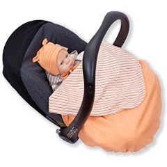 2 in 1 Maxi-Cosi Wickeltuch aus Bio Baumwolle von Little Angel