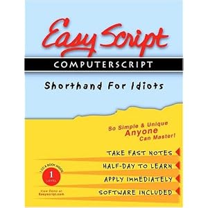 EasyScript ComputerScript Shorthand for Idiots Level 1 (No. 1) by Leonard Levin