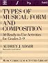 Types Of Music Form And Composition:  50 Ready-to-Use