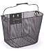 Black Mesh Front Bike Basket w/ Quick Release