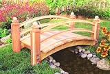 6' 6 Garden Bridge - Step Multi-Rail
