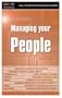 Managing Your People (DEAD) (Real Life Lessons from Business Leaders)