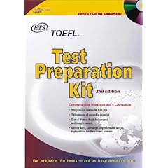 Study TOEFL Test Preparation Kit (Book, CD-ROM, and 4 Audio CDs) (Paperback)