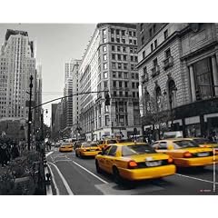 Citylights - New York - Mousepad 21 EPDM-Kautschuk, abriebsicher, PVC-frei - Gr�sse 24x19 cm