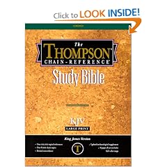 Thompson Chain-Reference Bible King James Version/Large Print/Deluxe Leather Indexed Burgundy: King James Verison/Large Print/Deluxe Leather Indexed Burgundy