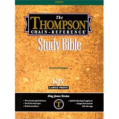 Thompson Chain Reference Study Bible-KJV-Large Print