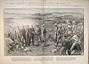 BLOEMFONTEIN BOER WAR AFRICA ROBERTS WOLLEN PRINT 1900