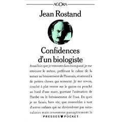 Confidences d'un biologiste