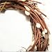 12cm Battery LED White Berry Wreath with Fairy Lights
