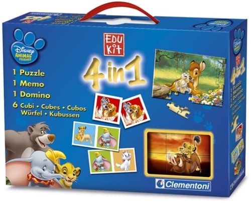 Clementoni 5118779 - Edukit Animal Friends 4 in 1 im Preisvergleich 