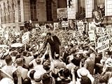 A Campaigning Richard Nixon, Art Poster by National Archive