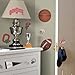 Ohio State Buckeyes Peel and Stick Applique / Wall Decal Set