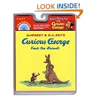 Curious George Feeds the Animals Book and CD (Read Along Book and CD) by  H.A. and Margret Rey
