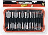 UPC 028874715363 product image for Black & Decker 71-536 1/4-Inch to 1-1/2-Inch Spade Drill Bit Assortment, 13-Piec | upcitemdb.com
