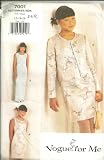 Girls Jacket  Dress (Vogue For Me Sewing Pattern 7001, Size: 12-14-16)