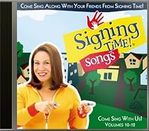 Signing Time! Songs Volumes 10-12 CD