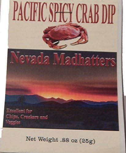 Nevada Madhatters .88 Oz Pacific Spicy Crab Dip