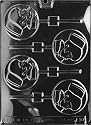 NURSE LOLLY Jobs Candy Mold Chocolate