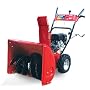Powerland PDST24 24-Inch 196cc 6.5 HP OHV Gas Powered Two Stage Self Propelled Snow Thrower With Electric Start (CARB Compliant)
