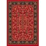 Milliken Pastiche Stainmaster� Abadan 7417C / 224 Currant Red 7'8" x 10'9" Oval Area Rug