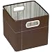 JJ Cole Storage Box, Cocoa Stripe