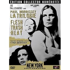 New York Underground, la trilogie Paul Morrissey : Flesh / Trash / Heat - Coffret Collector Num�rot� 4 DVD