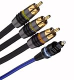 Monster Cable MV1CVFO-2M Monster ¿ Video 1 Component Video/fiber Optic Kit