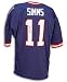 Autographed Phil Simms New York Giants Throwback Blue Jersey