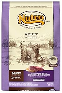 The Nutro Company Venison Meal and Whole Brown Rice Formula Dog Food, 30-Pound