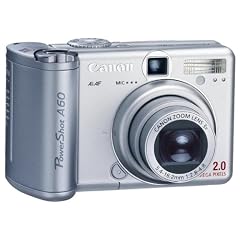 Canon Powershot A60 Digitalkamera (2,0 Megapixel)
