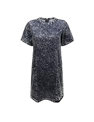 Cotton/Denim Vintage Short Sleeves Summer Tunic 