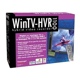 Hauppauge WinTV HVR1100 - Vista ready Hybrid PCI TV Tuner. Analogue / Digital freeview TV on your PC!