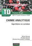 TD de chimie analytique : �quilibres en solutions