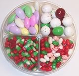 Scott's Cakes 4-Pack Christmas Mix Jelly Beans, Reindeer Corn, Christmas Malt Balls, & Jordan Almonds