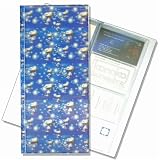 3D Lenticular 4x10 Business Card File (Holds 128) , BF128 , Blue, SNUPPY