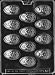 DECORATED EGGS Easter Candy Mold chocolate