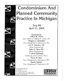  : Condominium And Planned Community Practice