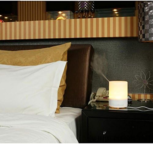 LVCEN 300ml LED Ultrasonic Diffuser Air Humidifier Purifier Aromatherapy Essential Oil Diffuser with 4 Timer Setting