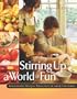 Stirring Up a World of Fun: International Recipes, Wacky Facts and Family Time Ideas