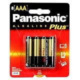 AAA Alkaline Plus Battery Retail Pack - 8 Pack (8 batteries)