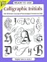 Ready-to-Use Calligraphic Initials: 918 Different Copyright-Free Designs Printed One Side (Clip Art Series)