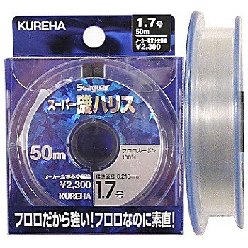 クレハ(KUREHA) シーガー スーパー磯ハリス 50m クリア 1.2号