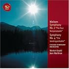 Nielsen: Symphony No. 2 The Four Temperaments' Symphony No. 4 The Inextinguishable by  Carl Nielsen, Jean Martinon, Morton Gould, James Galway, and Sioned Williams 