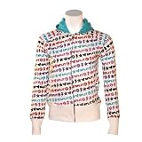 Split Bolt Girls Sweatshirt White