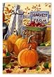 Harvest Farm Silk Reflections Garden Size Flag
