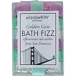 Lilac Tuberose Vetiver elizabethW Golden Gate Bath Fizz Tablets, Gift Boxed Set of 6