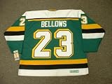 BRIAN BELLOWS Minnesota North Stars 1991 CCM Vintage Throwback Away Hockey Jersey
