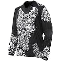 Fox Racing Elite Tarantula Women's MotoX Motorcycle Jersey - Color: Black, Size: Large