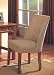 Desk Chair in Beige Microfiber