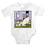 Onesie with siamese, giant, sitting, cat, pet